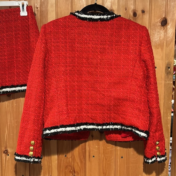 ‼️ALICE+OLIVIA Holiday Tweed Suit - Picture 8 of 14